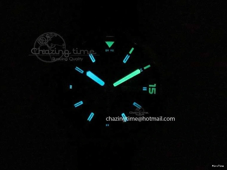 MIROTIME 0512 Aquatimer Chrono IW376803 V6F 1:1 Best Edition Blue Dial On Rubber Strap A WellDesigned 7282
